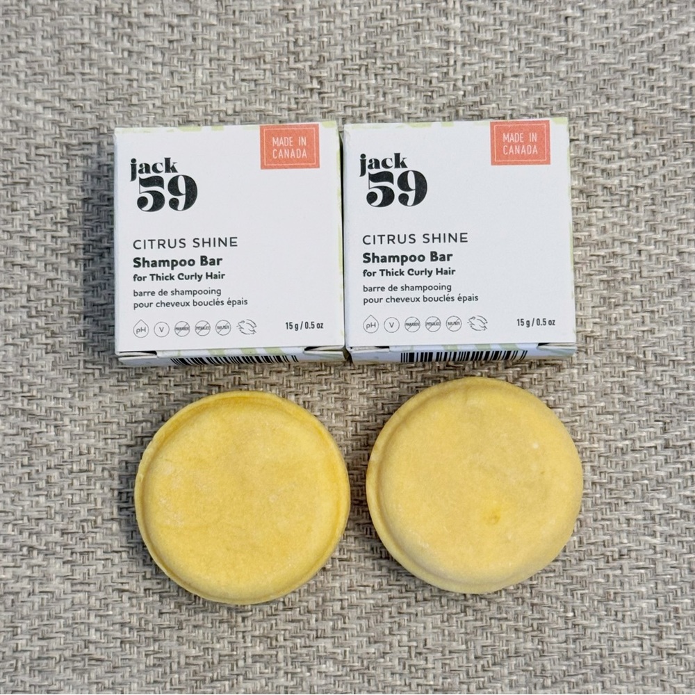 Jack 59 Citrus Shine Shampoo Bar 15g * 2